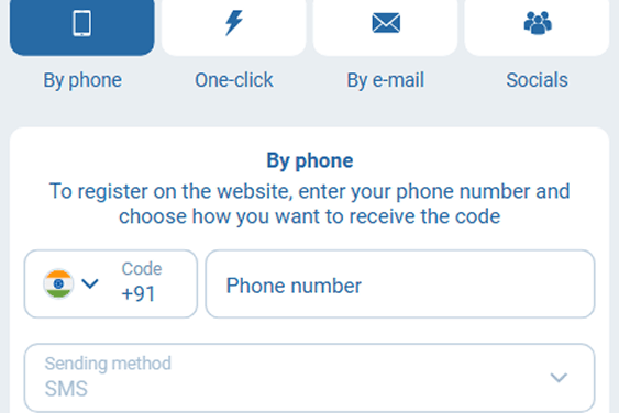 Register a new account