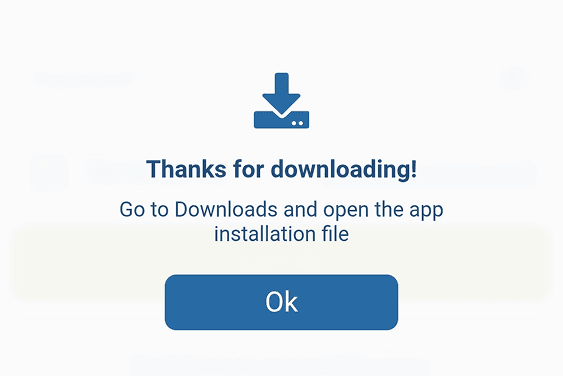 Install the app